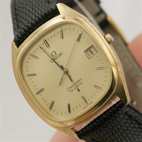 vintage omega seamaster quartz mens watches|omega seamaster quartz men's.